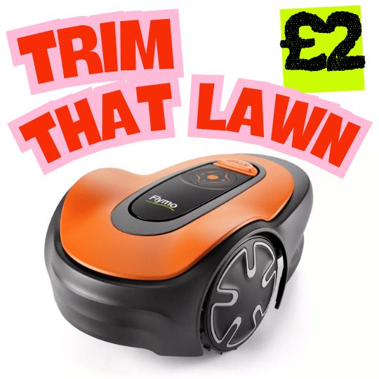 Flymo EasiLife GO 500 16cm Cordless Robotic Lawnmower