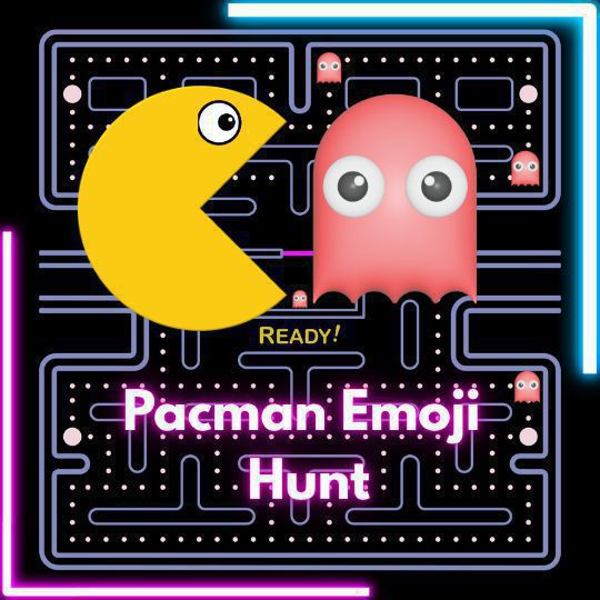 Pacman Emoji Hunt