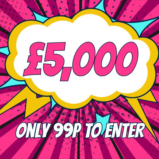 Win £5,000 tax free cash