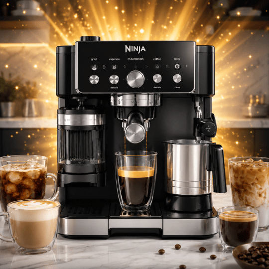 Ninja ES601UKBK Luxe Cafe Premier Espresso Coffee Machine
