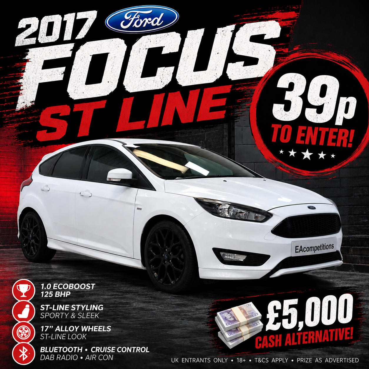 WIN A FORD FOCUS ST LINE