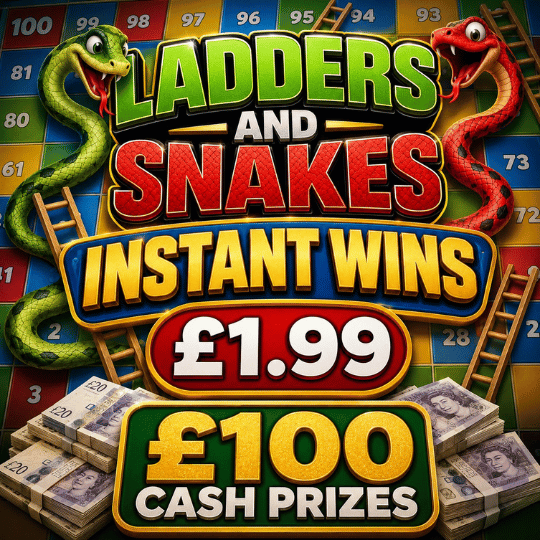 LADDERS AND SNAKES £100 INSTANTS