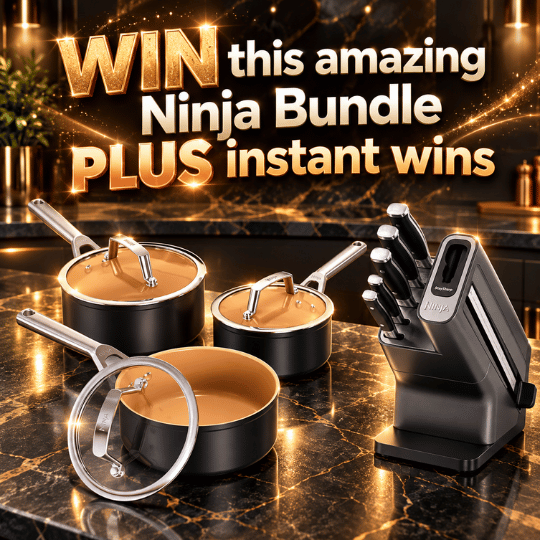 WIN THIS NINJA BUNDLE + INSTANT WINS