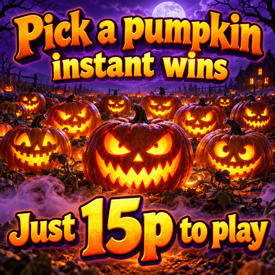 PICK A PUMKIN INSTANT WINS