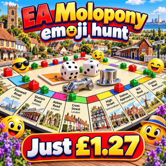 EA MOLOPONY 25 PERSON £300 EMOJI HUNT 