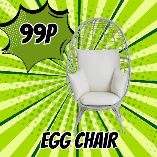 WIN A HABIATAT GARDEN EGG CHAIR