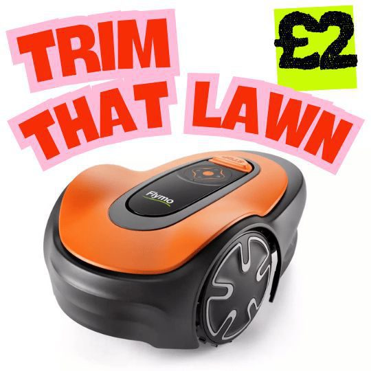 Flymo EasiLife GO 500 16cm Cordless Robotic Lawnmower
