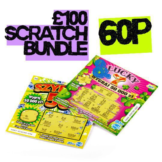 WIN A £100 SCRATCH BUNDLE