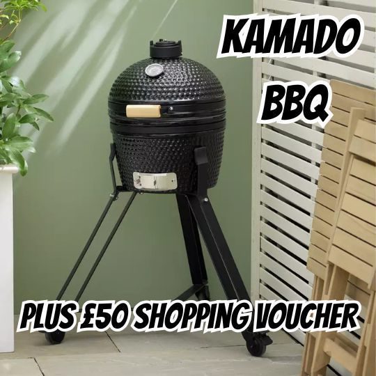 Win a Kamando BBQ and a £50 Supermarket Voucher