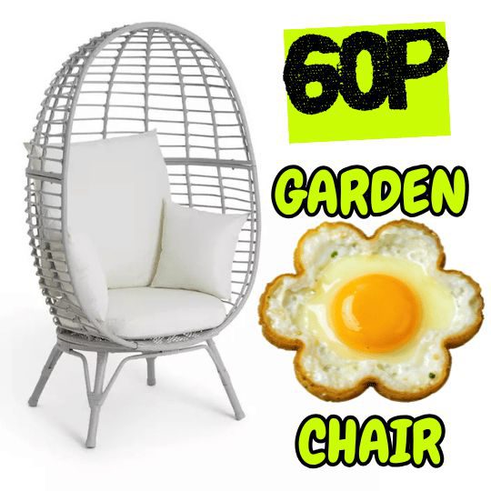 Habitat Kora Rattan Effect Garden Egg Chair