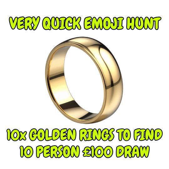 VERY QUICK 10 PERSON £100 DRAW + £100 END PRIZE