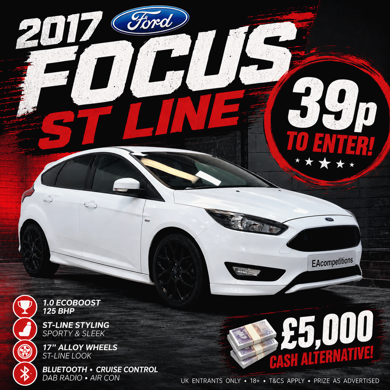 WIN A FORD FOCUS ST LINE