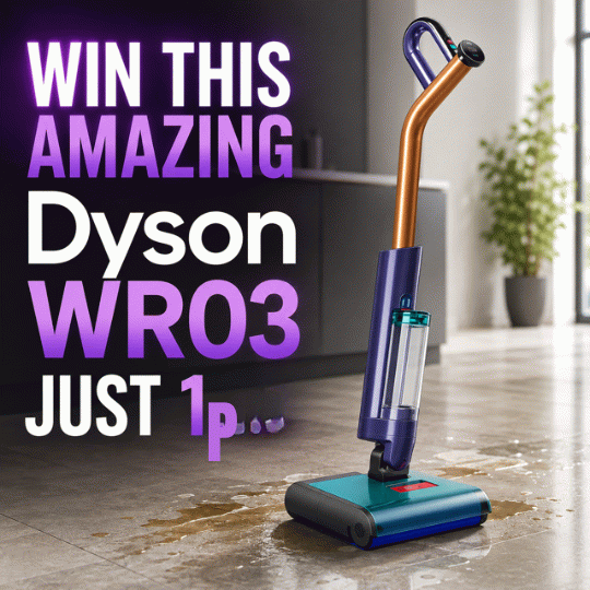 NEW ONE PENNY PRIZE Dyson Clean+Wash Hygiene hard floor cleaner