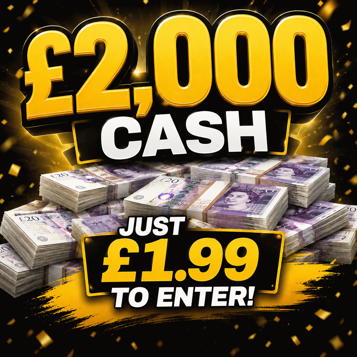 Win £2,000 Tax Free Cash