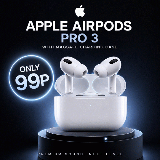 Apple AirPods Pro 3 with MagSafe Charging Case