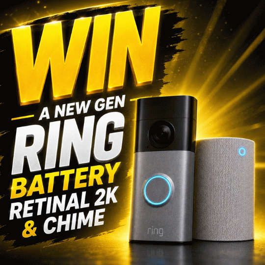 Win a RingDoorbell (Newest Gen)