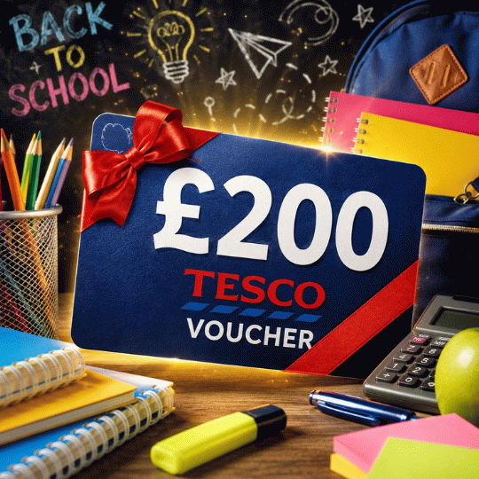 Win a £200 Tesco Voucher 