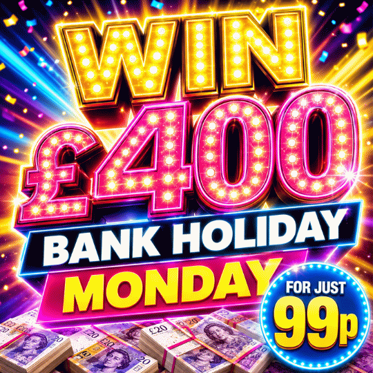 Win £400 tax free cash