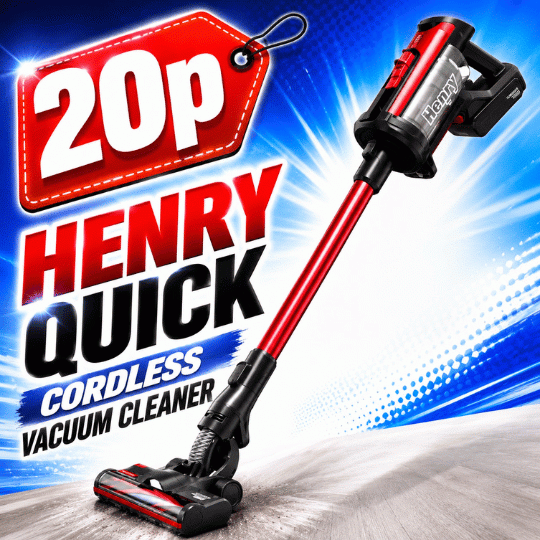 Henry Quick Cordless Vacuum Cleaner