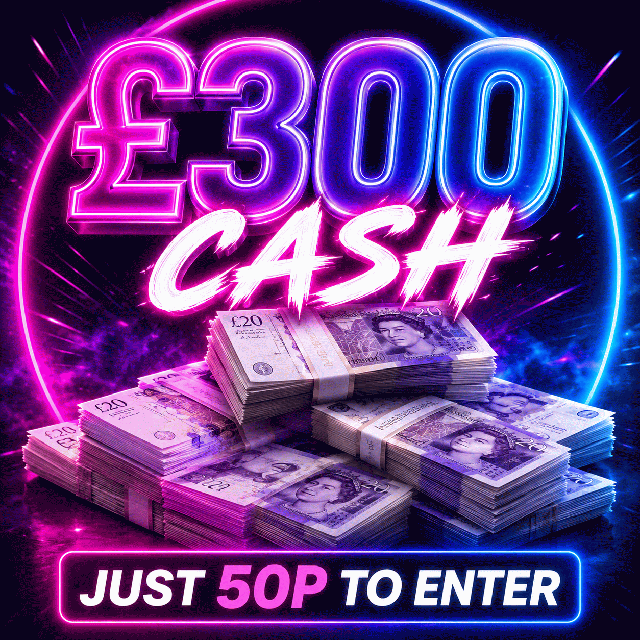£300 TAX FREE CASH 