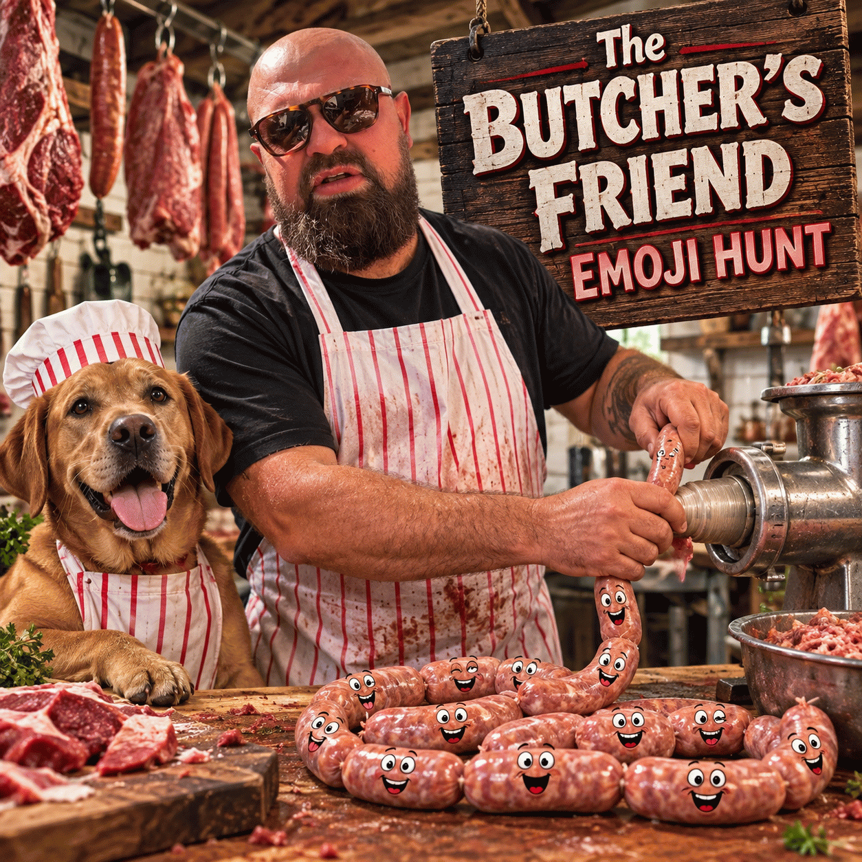 THE BUTCHERS FRIEND - FIND A SAUSAGE EMOJI HUNT
