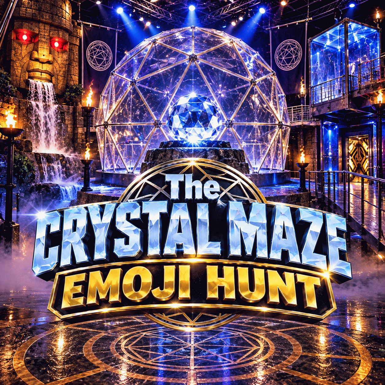 THE CRYSTAL MAZE - £1,000 CRYSTAL HUNT