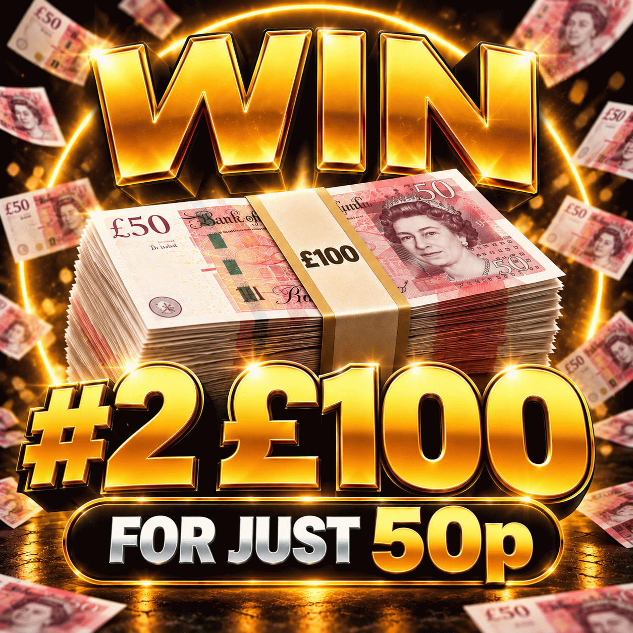 QUICK CASH£100 #2 - 50p