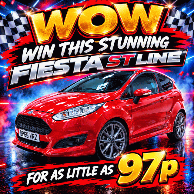 WIN A FIESTA ST LINE + INSTANT WINS