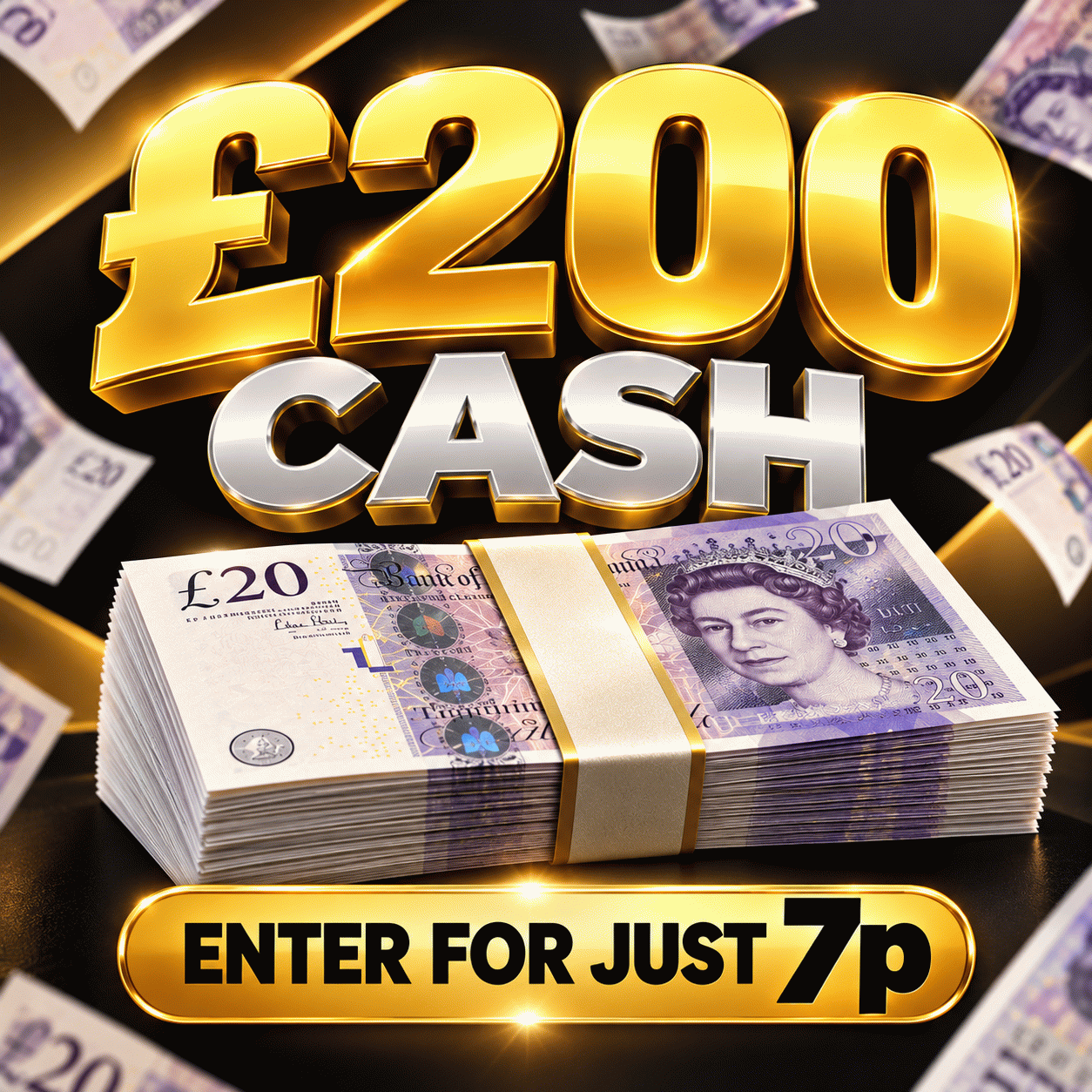 £200 FOR JUST 7p GUYS