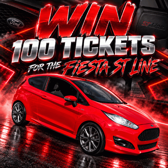 WIN 100 ENTRIES INTO THE FIESTA DRAW