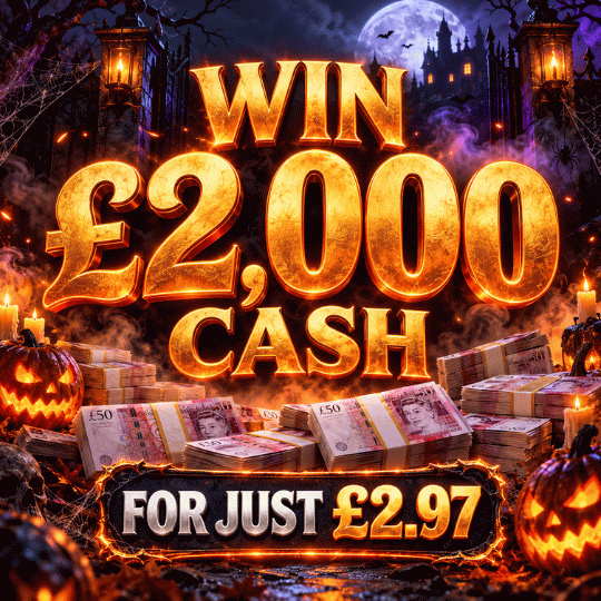 Win £2,000 Tax Free Cash