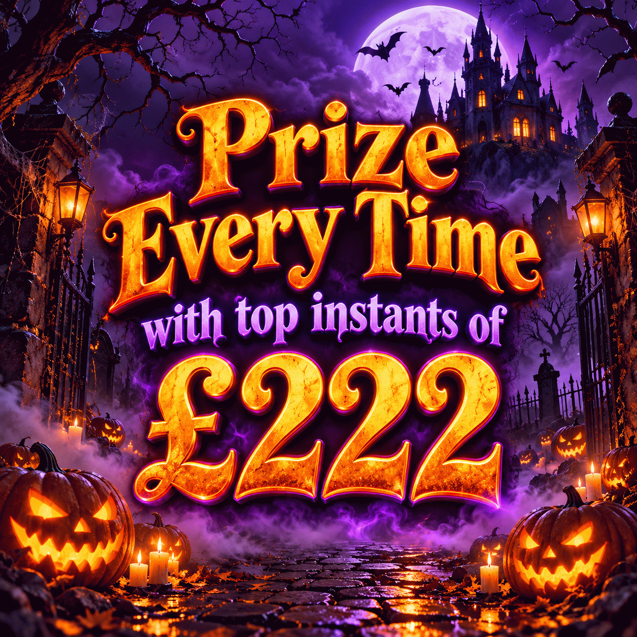 PRIZE EVERY TIME - £222 EDITION