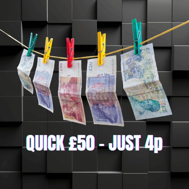 Win £50 tax free cash - Quick Fire 🔥