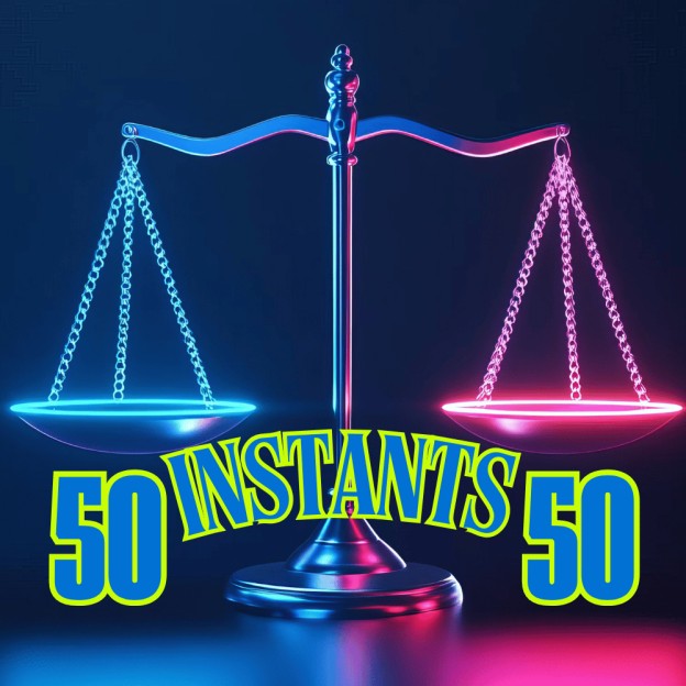 50/50 INSTANTS GAME AND END PRIZE