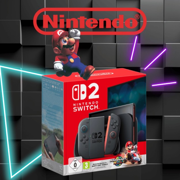 WIN THE BRAND NEW NINTENDO SWITCH 2 WITH MARIO KART WORLD GAME