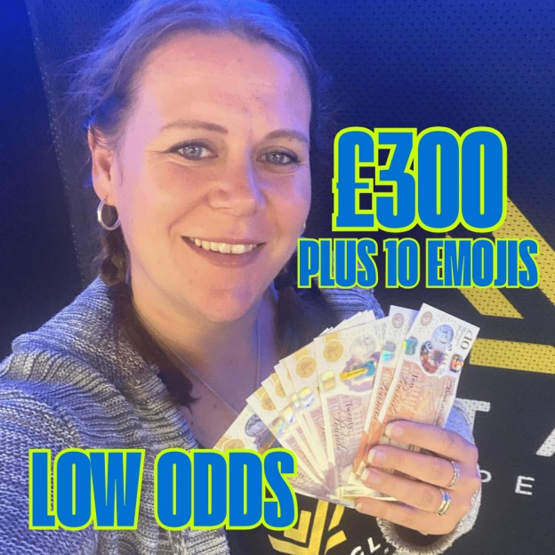 £300 QUICK FIRE + £100 10 PERSON EMOJI HUNT