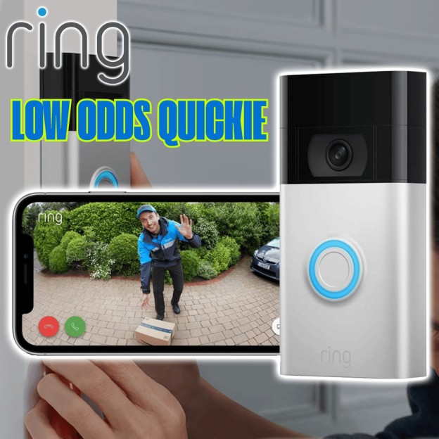 ANOTHER QUICKIE - WIN A RING DOORBELL PRO