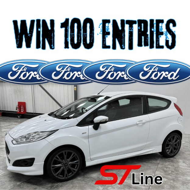 WIN 100 ENTRIES INTO THE FIESTA ST LINE