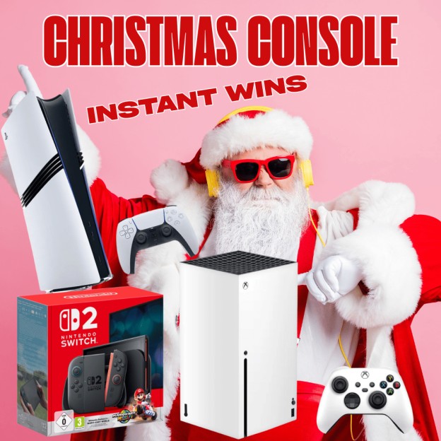 CHRISTMAS CONSOLE INSTANT WINS