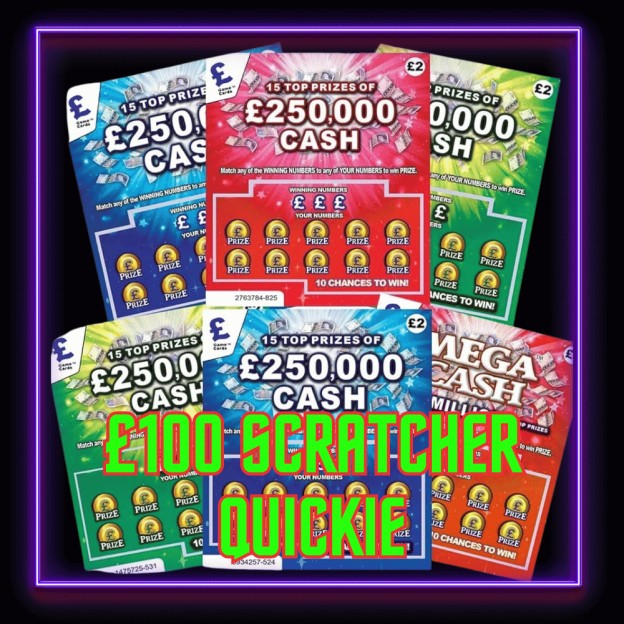 £100 SCRATCHER QUICKIE - 30p