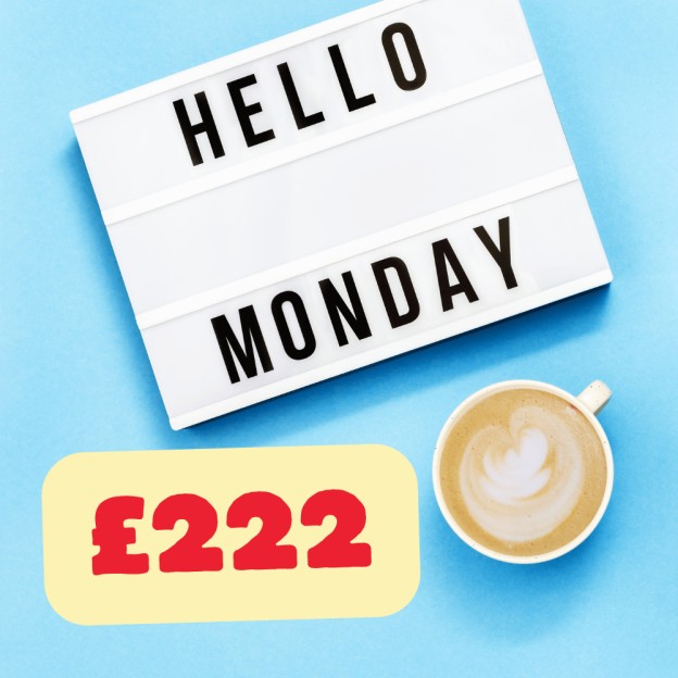 MONDAY BLUES ALL THE 2s - £222