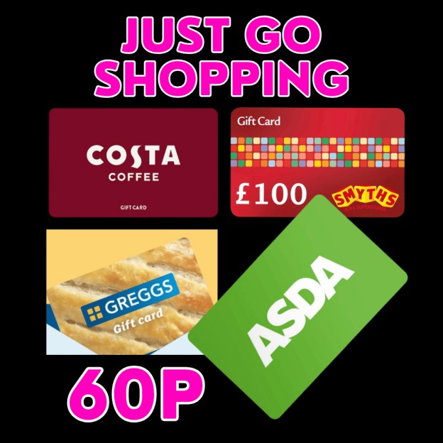 JUST GO SHOPPING - HIT THE TRADE ESTATE - 60p