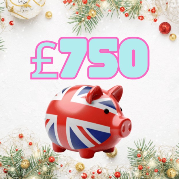 £750 CHRISTMAS CASH