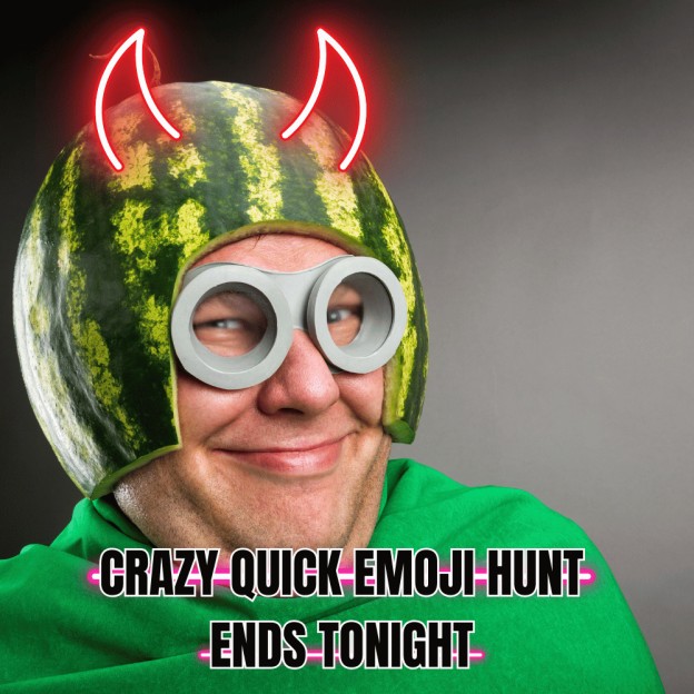 WIN TONIGHT - CRAZY QUICK EMOJI HUNT ENDS TONIGHT