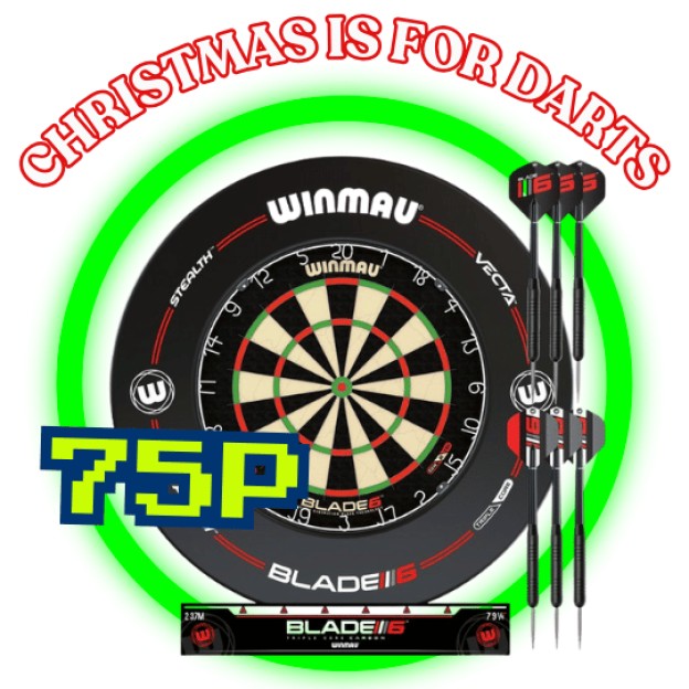 CHRISTMAS IS FOR DARTS - WIN A DARTS BUNDLE