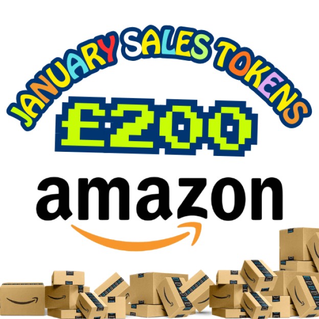 HIT THE JANUARY SALES WITH A £200 AMAZON VOUCHER