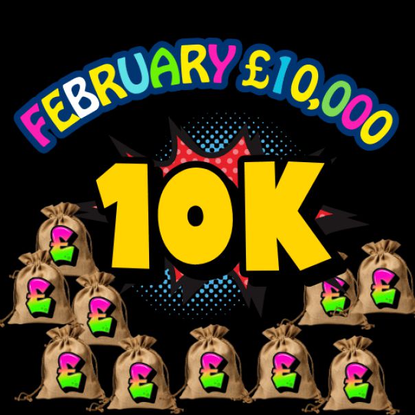 WOW £10,000 FEBRUARY JACKPOT