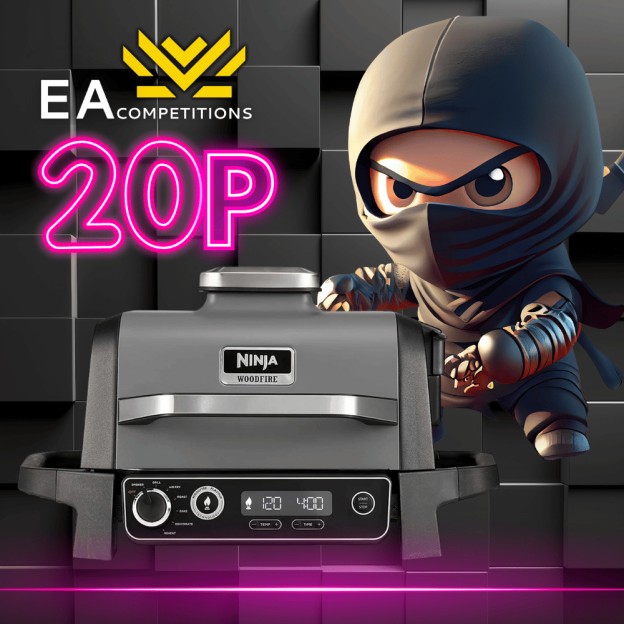 WIN A NINJA BBQ FOR JUST 20p