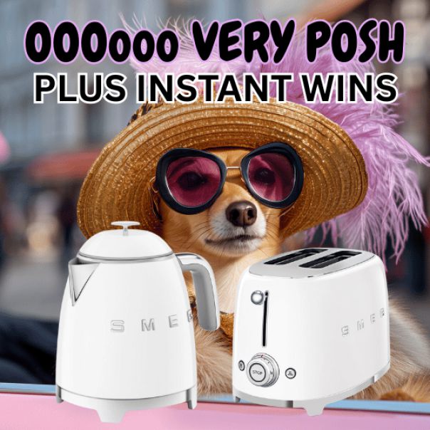 WIN THIS VERY POSH SMEG BUNDLE - PLUS INSTANTS