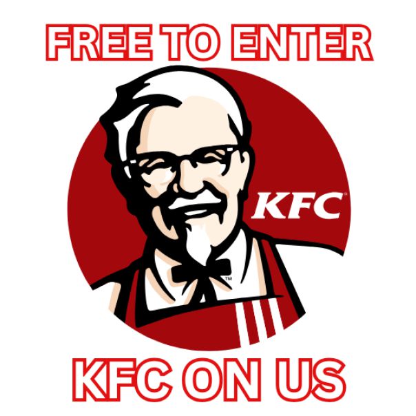 WIN A KFC ON US FREE TO ENTER